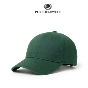 Unisex Solid Adjustable Cotton Baseball Cap - Curved Brim Hat